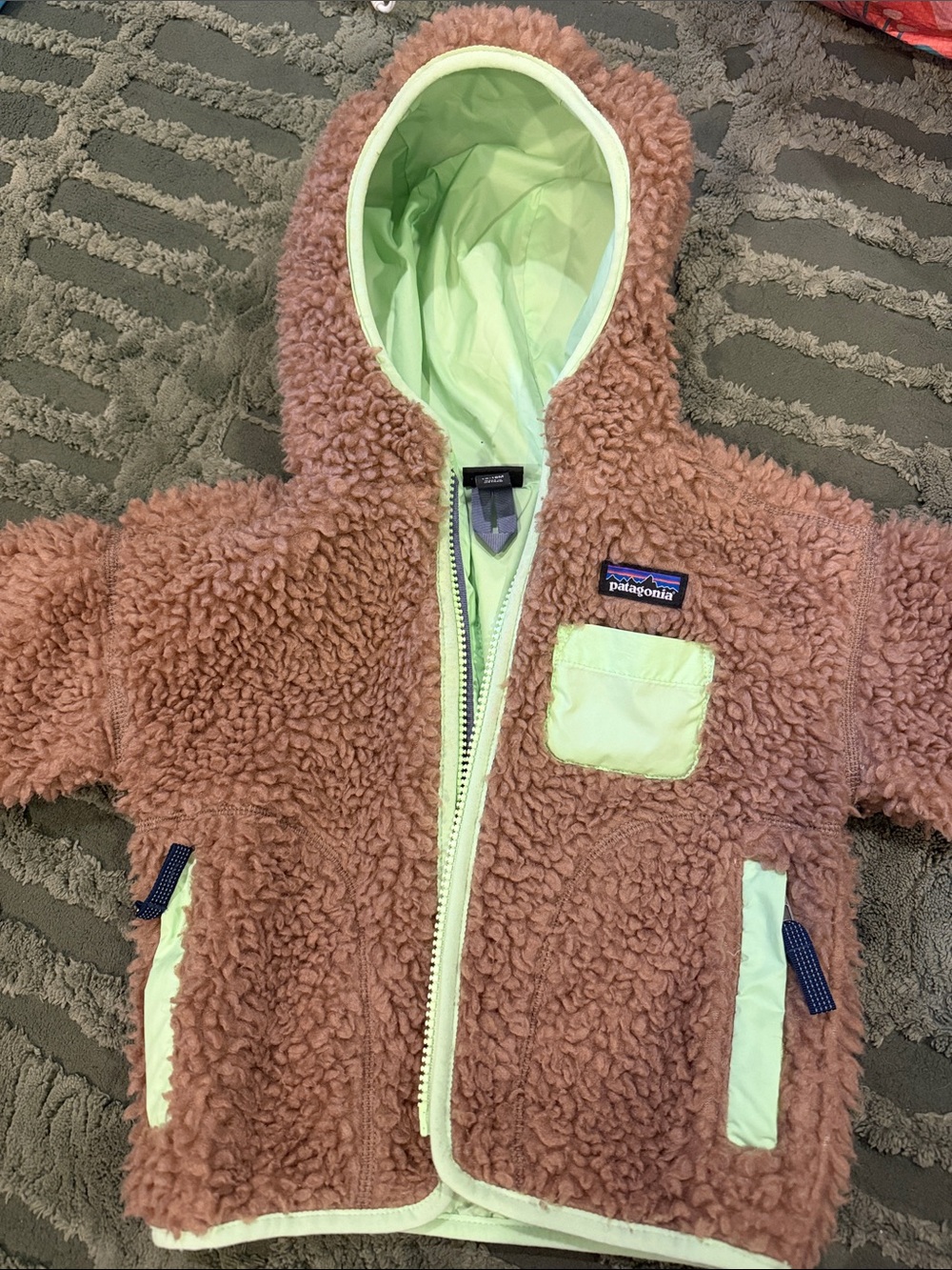 Patagonia Baby Retro-X–Style Fleece Jacket | 12–18 Months